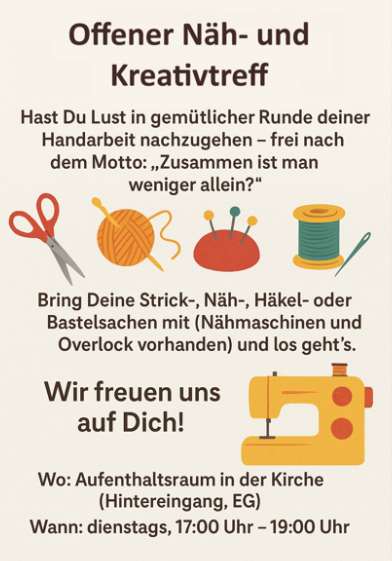 naeh und kreativtreff